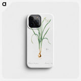 Narcissus candidissimus - Pierre Joseph Redouté Phone Case.