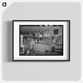 アートポスター-United Producers Cooperative Store Interior
 - ラッセル リー Poster.
