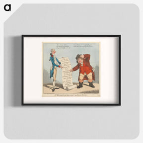 アートポスター-"A Weeks Amusement for John Bull"
 - イェール大学アートギャラリー Poster.