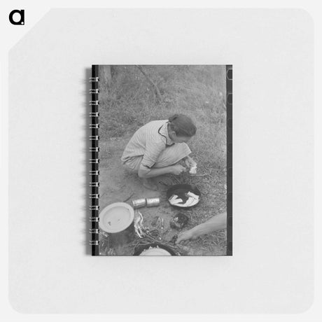 アートメモ帳-Fall Spinach, Willamette Valley
 - ラッセル リー Memo.