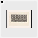 アートポストカード-Crawling Girl
 - エドワード マイブリッジ Postcard.