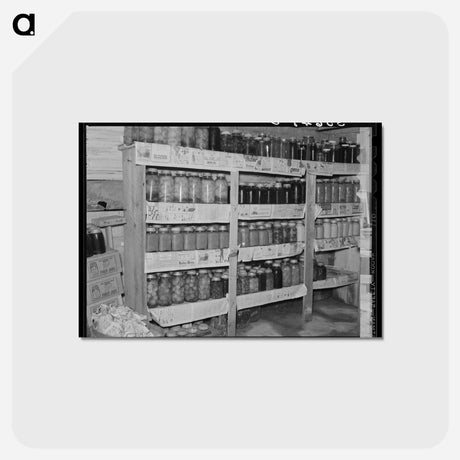 アートポストカード-Cellar Provisions
 - ラッセル リー Postcard.