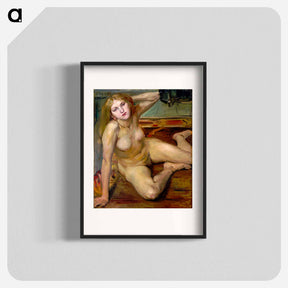 アートポスター-Nude Girl on a Rug
 - セントルイス美術館 Poster.