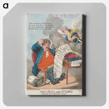 アートパネル-John Bull at His Studies. Attended by His Guardian Angell
 - イェール大学アートギャラリー Canvas.