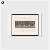 アートポストカード-Baseball Swing
 - エドワード マイブリッジ Postcard.
