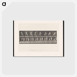 アートポストカード-Baseball Swing
 - エドワード マイブリッジ Postcard.