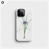 Grass leaved iris illustration - ピエール ジョゼフ ルドゥーテ Phone Case.