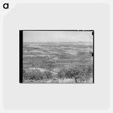アートポストカード-View from McDonald Observatory
 - ラッセル リー Postcard.
