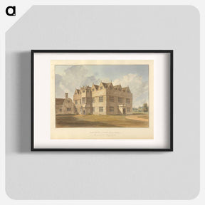 アートポスター-South West View of Stockton House, Wiltshire; the Seat of John Biggs Esqr.
 - イェール大学アートギャラリー Poster.