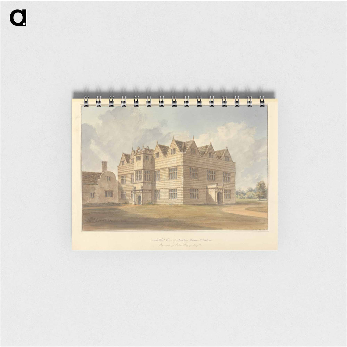 アートメモ帳-South West View of Stockton House, Wiltshire; the Seat of John Biggs Esqr.
 - イェール大学アートギャラリー Memo.