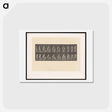 アートポストカード-Nude with Undergarment
 - エドワード マイブリッジ Postcard.