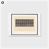 アートポストカード-Nude with Undergarment
 - エドワード マイブリッジ Postcard.