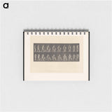 アートメモ帳-Nude with Undergarment
 - エドワード マイブリッジ Memo.