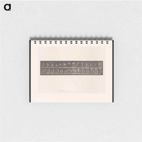 アートメモ帳-Leaping Somersault
 - エドワード マイブリッジ Memo.