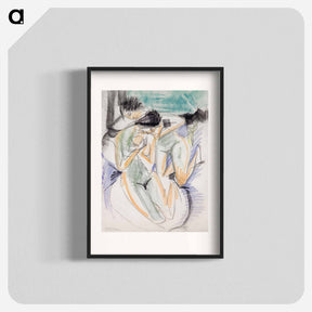アートポスター-Two Nudes
 - セントルイス美術館 Poster.