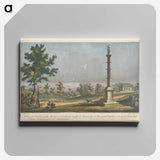アートパネル-A View from Cap't Grenvilles Monument to the Grecian Temple in the Gardens of Earl Temple at Stow, in Buckinghamshire
 - イェール大学アートギャラリー Canvas.