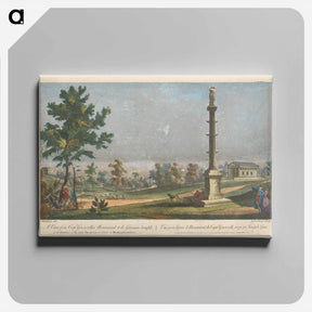 アートパネル-A View from Cap't Grenvilles Monument to the Grecian Temple in the Gardens of Earl Temple at Stow, in Buckinghamshire
 - イェール大学アートギャラリー Canvas.
