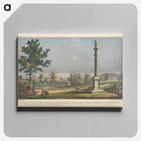 アートパネル-A View from Cap't Grenvilles Monument to the Grecian Temple in the Gardens of Earl Temple at Stow, in Buckinghamshire
 - イェール大学アートギャラリー Canvas.