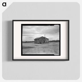 アートポスター-House in "Little Oklahoma," California - ドロテア ラング Poster.