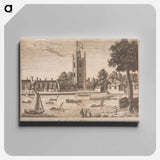 アートパネル-"A View of Battersea"
 - イェール大学アートギャラリー Canvas.