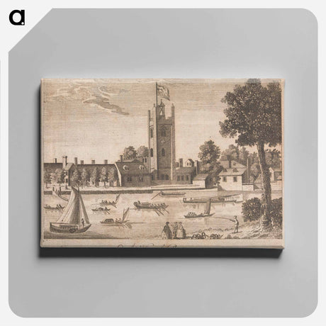 アートパネル-"A View of Battersea"
 - イェール大学アートギャラリー Canvas.