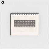 アートメモ帳-Reclining Nude
 - エドワード マイブリッジ Memo.