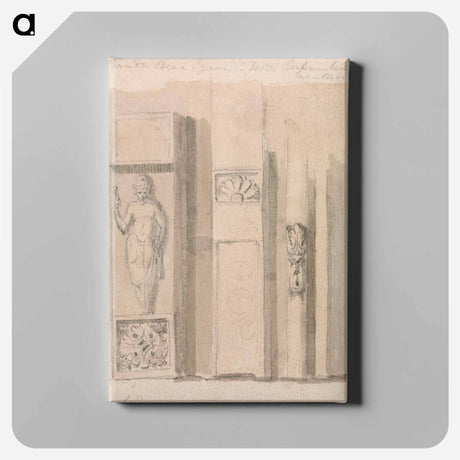 アートパネル-Architectural Study
 - イェール大学アートギャラリー Canvas.