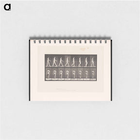 アートメモ帳-Naked Man Walking
 - エドワード マイブリッジ Memo.