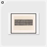 アートポストカード-Walking Man
 - エドワード マイブリッジ Postcard.