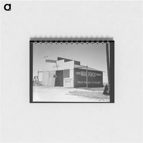 アートメモ帳-U.S. 99. Fresno County, California. - ドロテア ラング Memo.