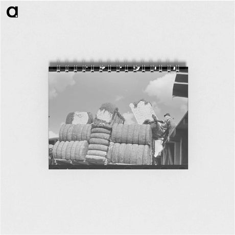 アートメモ帳-Lumberjacks to Town
 - ラッセル リー Memo.