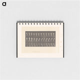 アートメモ帳-Woman with Cup
 - エドワード マイブリッジ Memo.