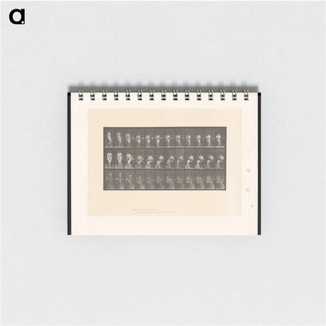 アートメモ帳-Woman with Cup
 - エドワード マイブリッジ Memo.