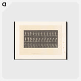 アートポストカード-Woman with Cup
 - エドワード マイブリッジ Postcard.