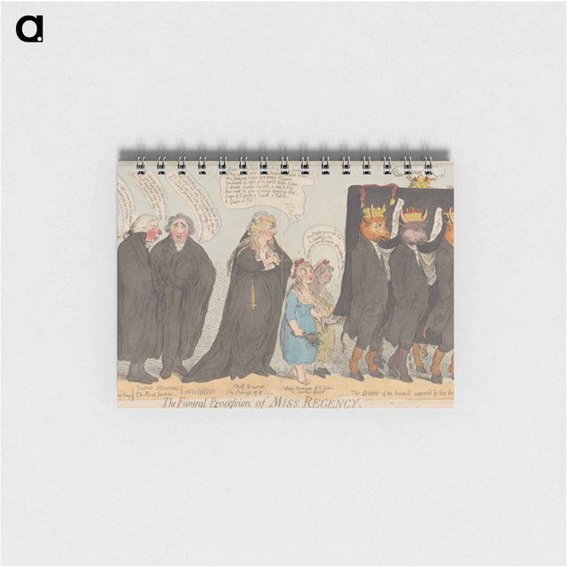 アートメモ帳-The Funeral Procession of Miss Regency
 - イェール大学アートギャラリー Memo.