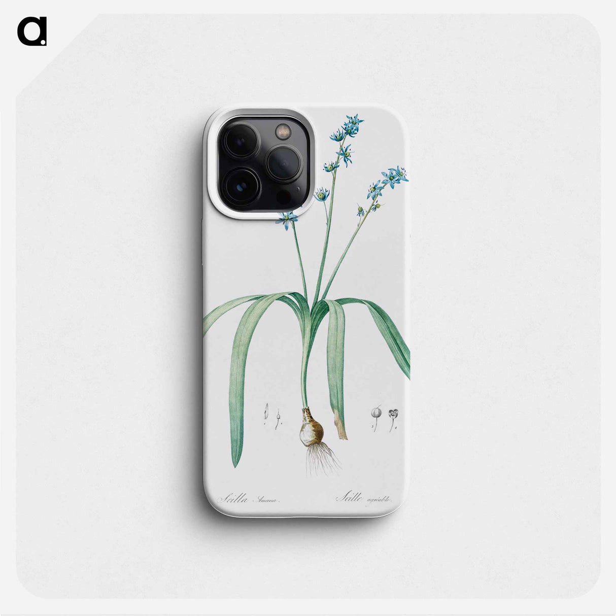 Star squill illustration - Pierre Joseph Redouté Phone Case.