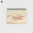 アートメモ帳-Steeplechasing: Five Riders Galloping Right
 - イェール大学アートギャラリー Memo.