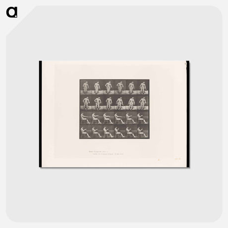 アートポストカード-Convulsions
 - エドワード マイブリッジ Postcard.