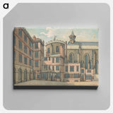 アートパネル-Temple Church
 - イェール大学アートギャラリー Canvas.