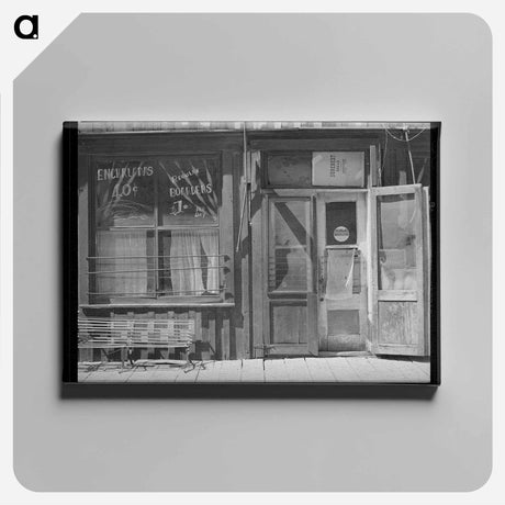 アートパネル-Sheridan County School and Church
 - ラッセル リー Canvas.