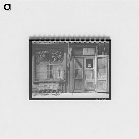 アートメモ帳-Sheridan County School and Church
 - ラッセル リー Memo.