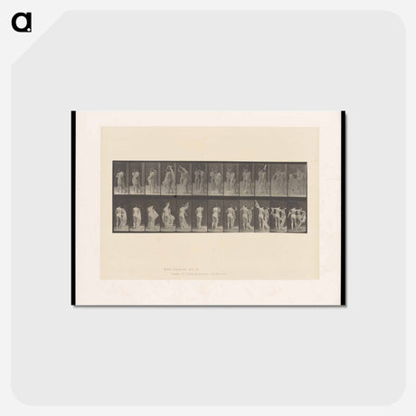 アートポストカード-Unveiling
 - エドワード マイブリッジ Postcard.