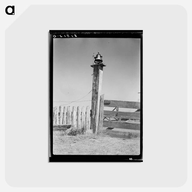 アートポストカード-Sugarcane Plantation Bell
 - ラッセル リー Postcard.
