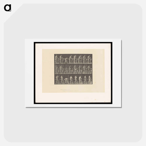 Man at Work
 - エドワード マイブリッジ Postcard.