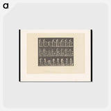 アートポストカード-Man at Work
 - エドワード マイブリッジ Postcard.