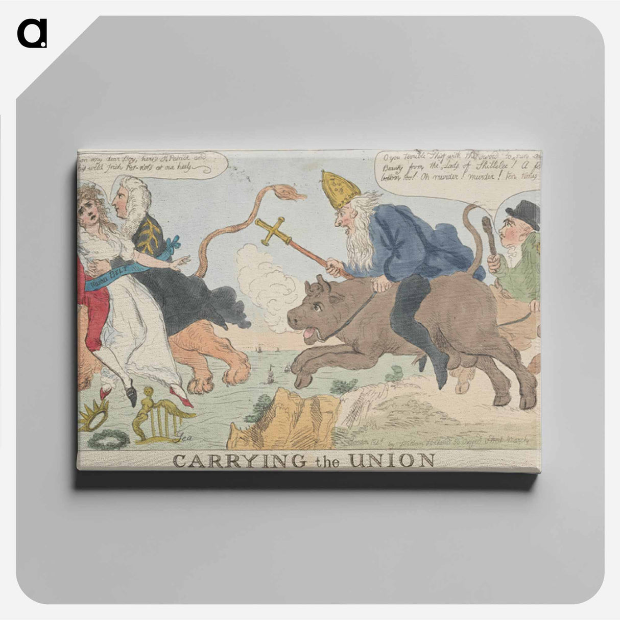 アートパネル-Carrying the Union
 - イェール大学アートギャラリー Canvas.