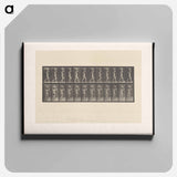 アートパネル-Woman with Load
 - エドワード マイブリッジ Canvas.