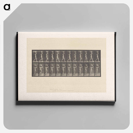 アートパネル-Woman with Load
 - エドワード マイブリッジ Canvas.