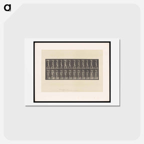 アートポストカード-Woman with Load
 - エドワード マイブリッジ Postcard.