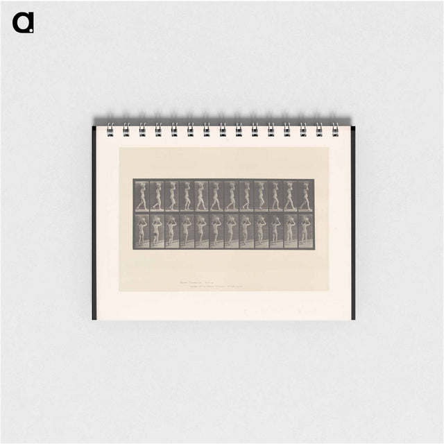 アートメモ帳-Woman with Load
 - エドワード マイブリッジ Memo.